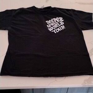 Deeper well world tour shirt for riggers.